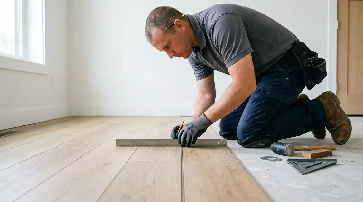 Comparativo de tipos de piso vinílico: colado, click e manta vinílica