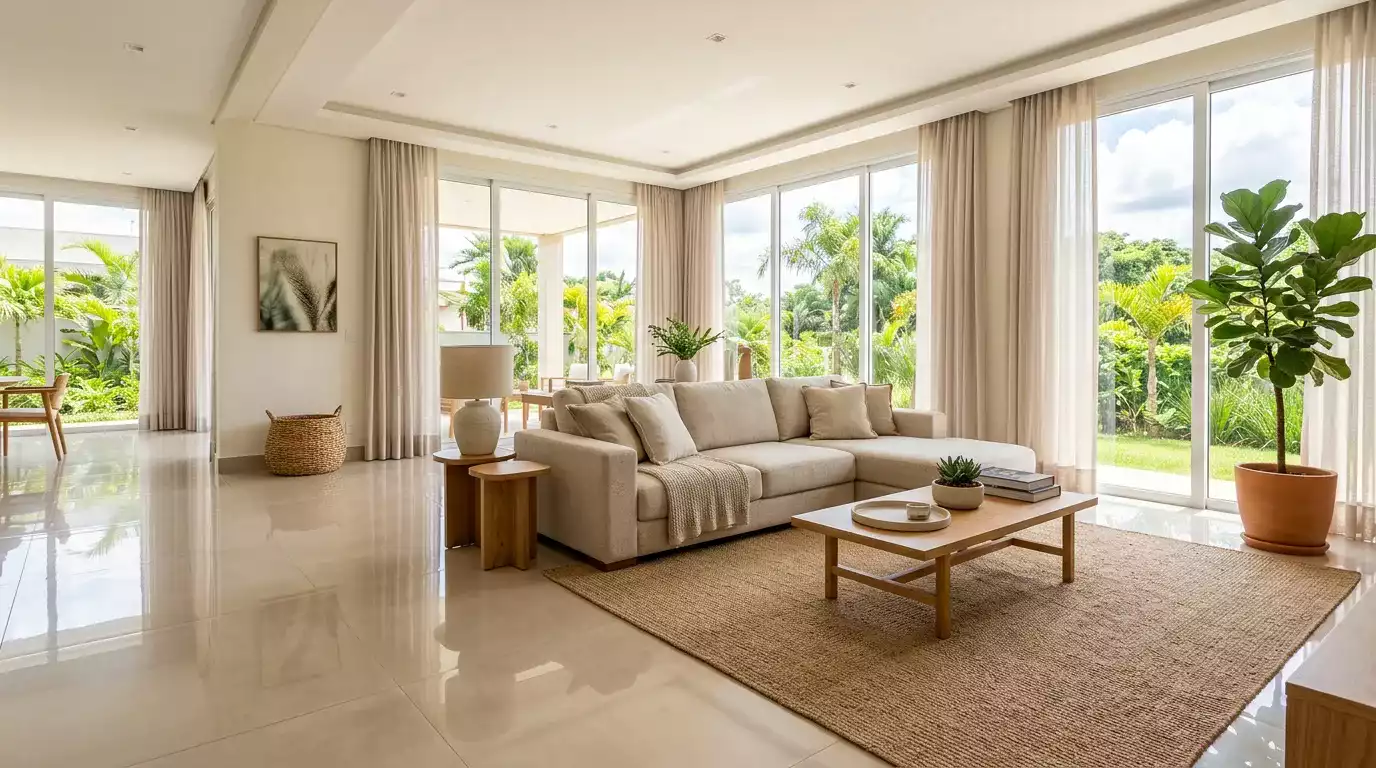 Acabamentos decorativos: boiserie, rodapés e perfis de transição